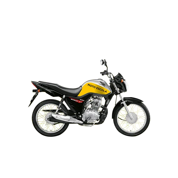 Motorcycle used for riding lessons