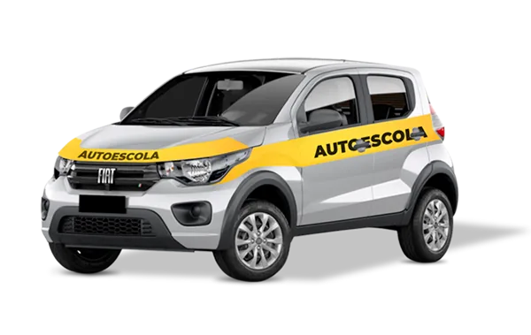 Compact training car for category B lessons
